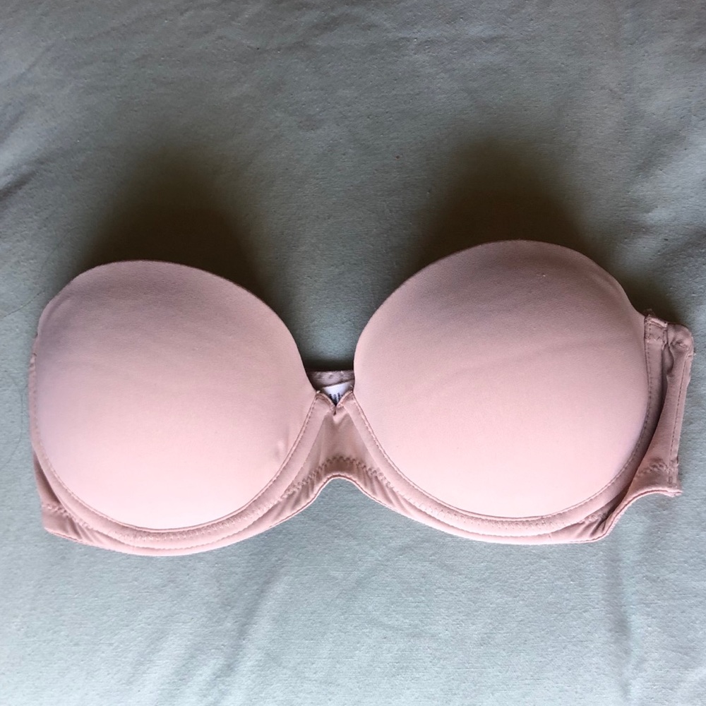 Nude Strapless Bra